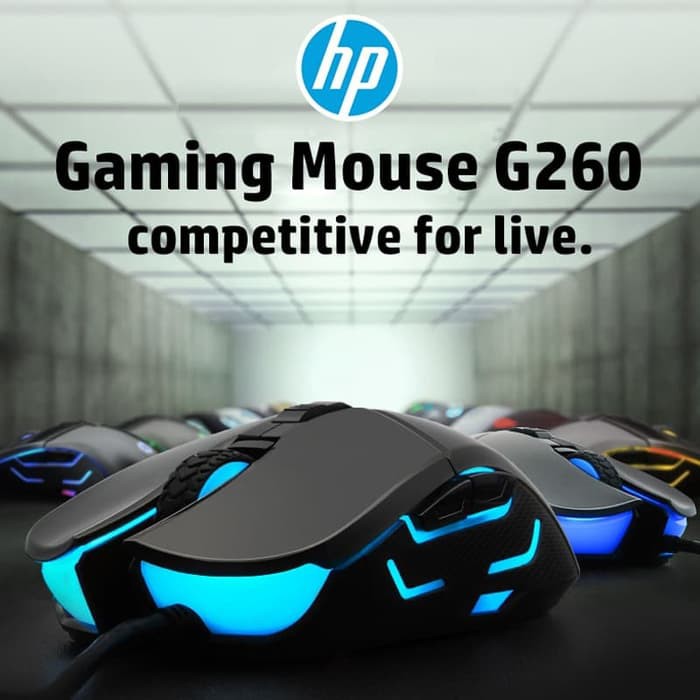 HP Mouse Gaming G260 Black