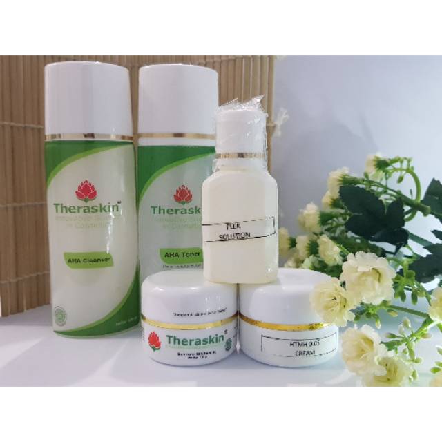 PAKET FLEK FAST WHITENING THERASKIN+FLEKSOL
