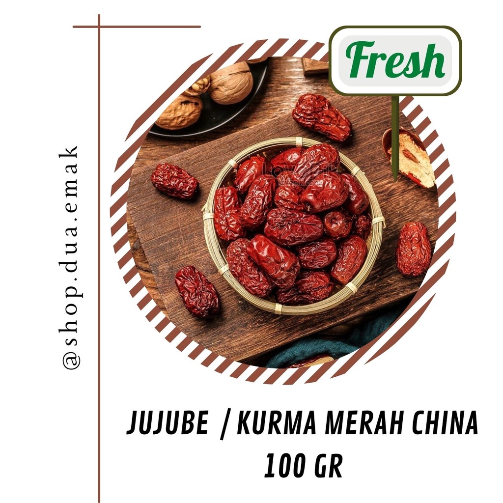 

ANGCO / ANG CO / HONGZAO / HONG ZAO / KURMA MERAH / RED DATES - 100gr