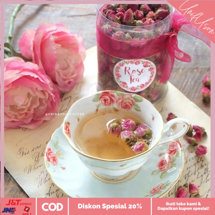 

⭐COD⭐ French Rose Tea sachet 250gr