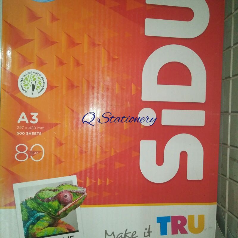 

Kertas HVS 80 gr A3 Sinar Dunia