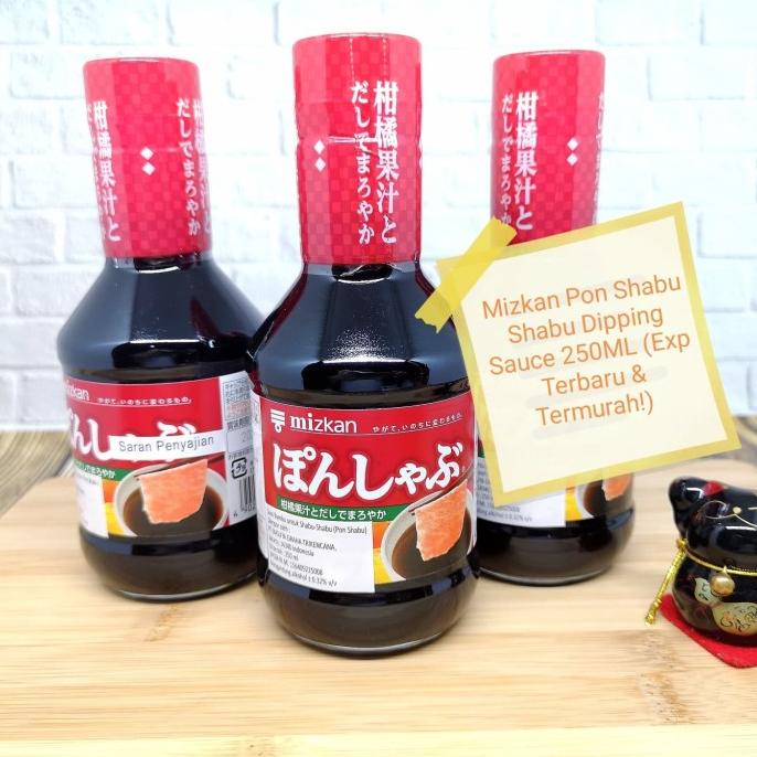 

MIZKAN SAUS SHABU SHABU PON BUMBU CELUP YAKINIKU & SUKIYAKI 250ML