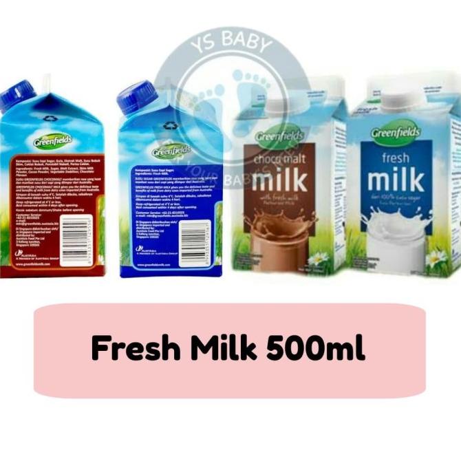 

[COD] Greenfields Freshmilk 500 ml Perkarton Isi 12 Greenfield [COD]