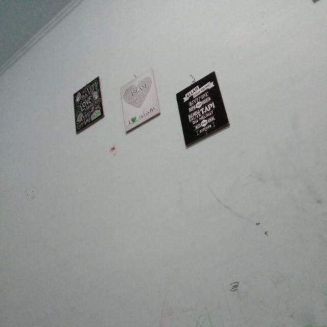 Hiasan Dinding Poster Kayu Al-198
