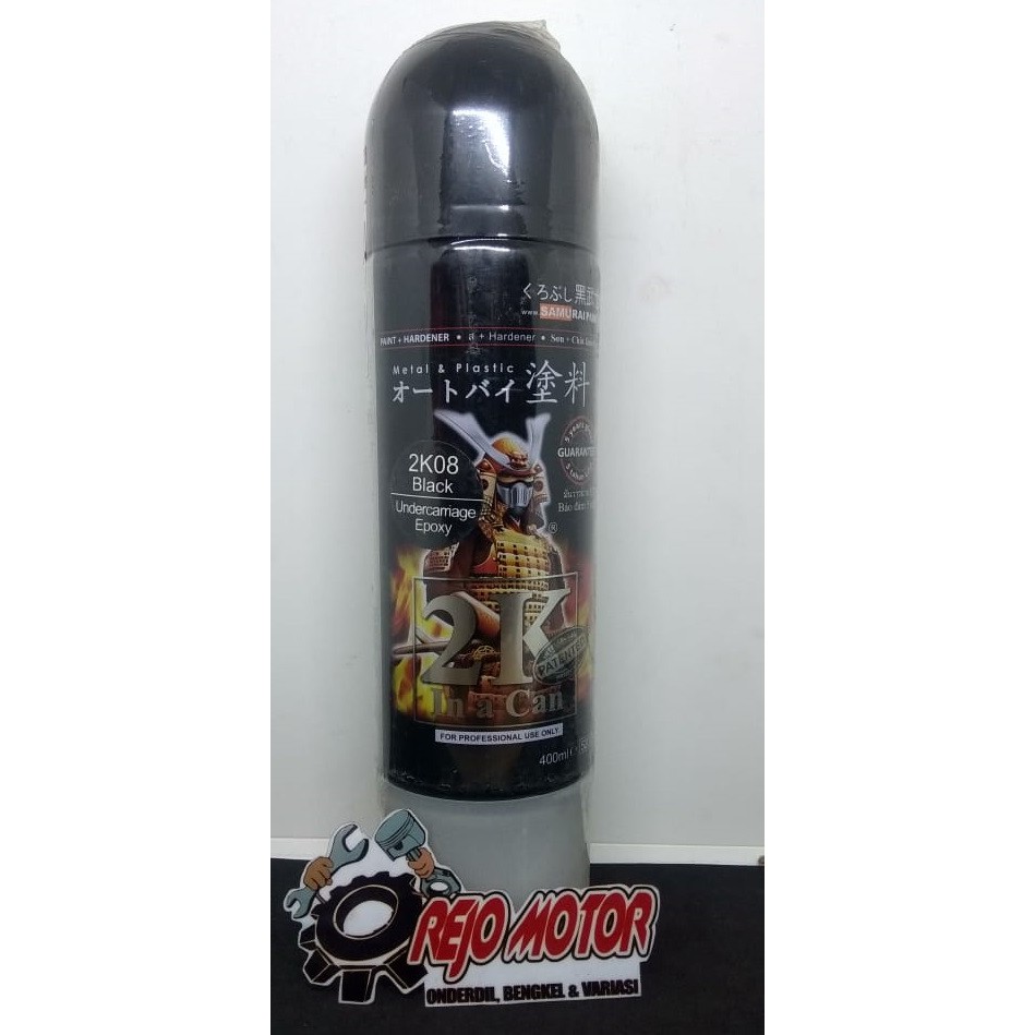 Pylox Samurai 2K08 Undercarriage Epoxy (Black) 400ml Original Samurai Paint