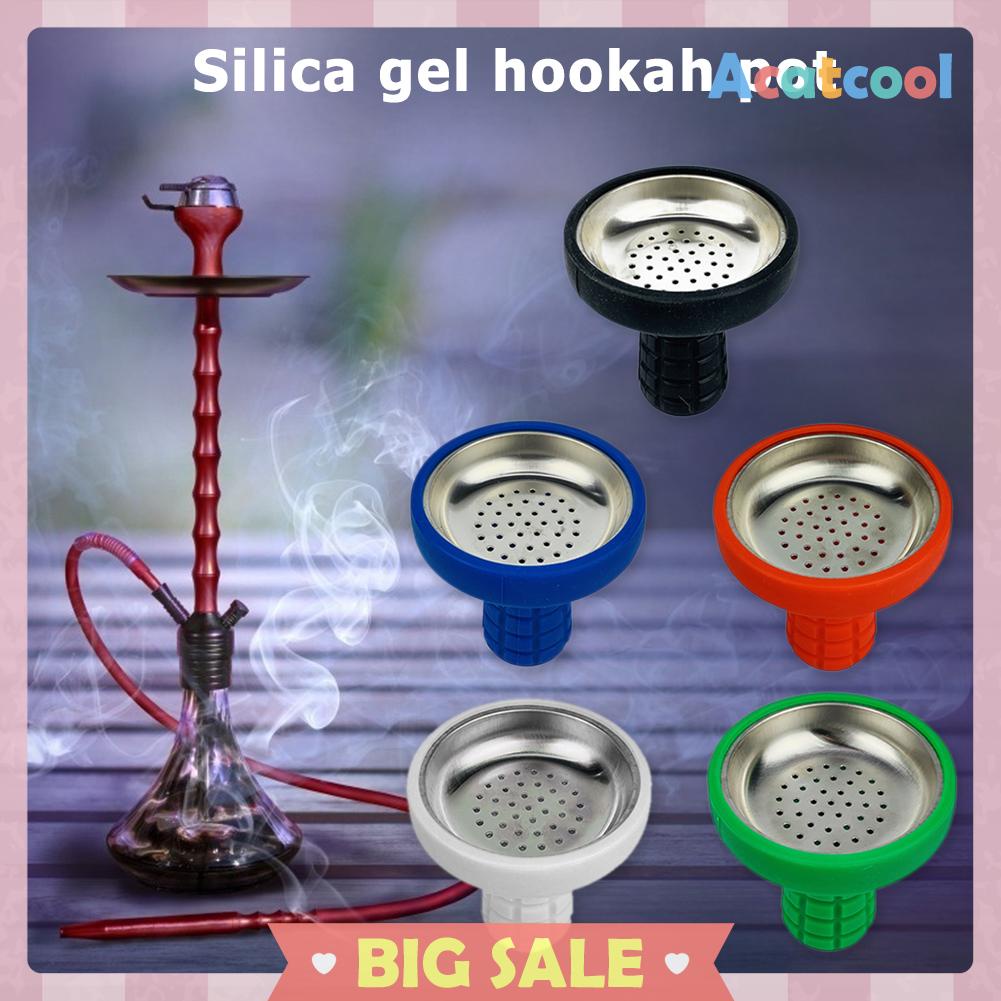 Mangkuk Hookah Shisha Bahan Silikon Untuk Aksesoris Pembakaran Narghile