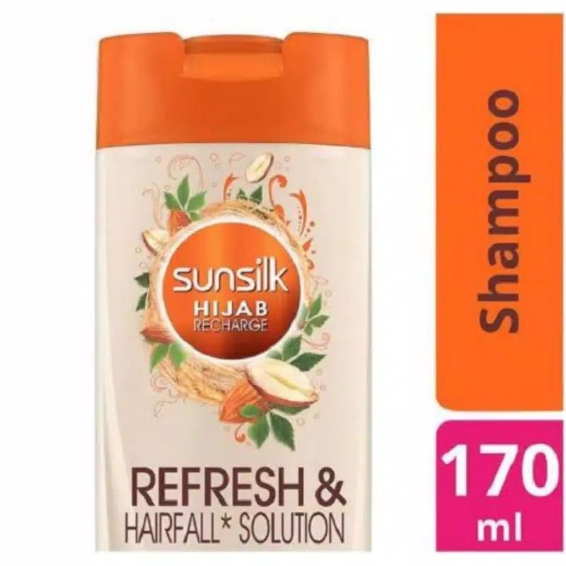 SUNSILK SHAMPOO HIJAB REFRESH &amp; VOLUME 170ML DAN 70ML