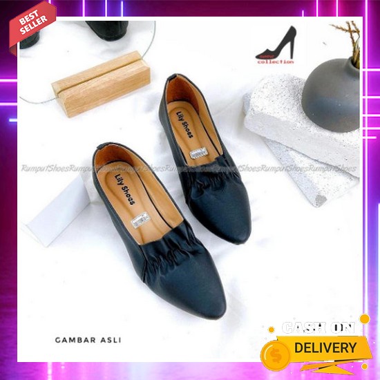 Sepatu Sandal Slip On Wanita One Love Original Branded Sepatu Flat Shoes Sol Anti Licin Sepatu Handm