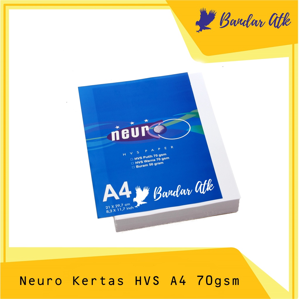 

KHUSUS EKSPEDISI Kertas Fotokopi A4 70 Gram Neuro Kertas HVS A4 [1 PACK]