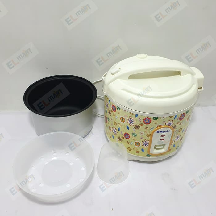 Magic com miyako mini 0,6L MCM 609 - rice cooker mini MCM609 3 in1 memasak menghangatkan mrngukus