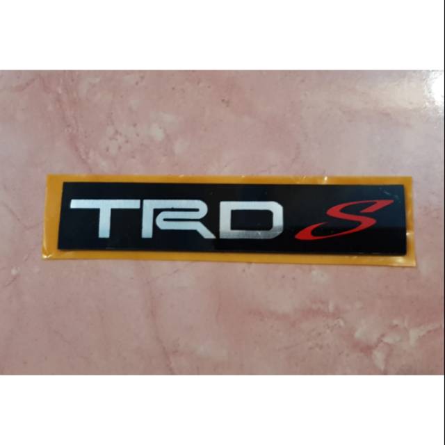 EMBLEM TRD S  TOYOTA AGYA