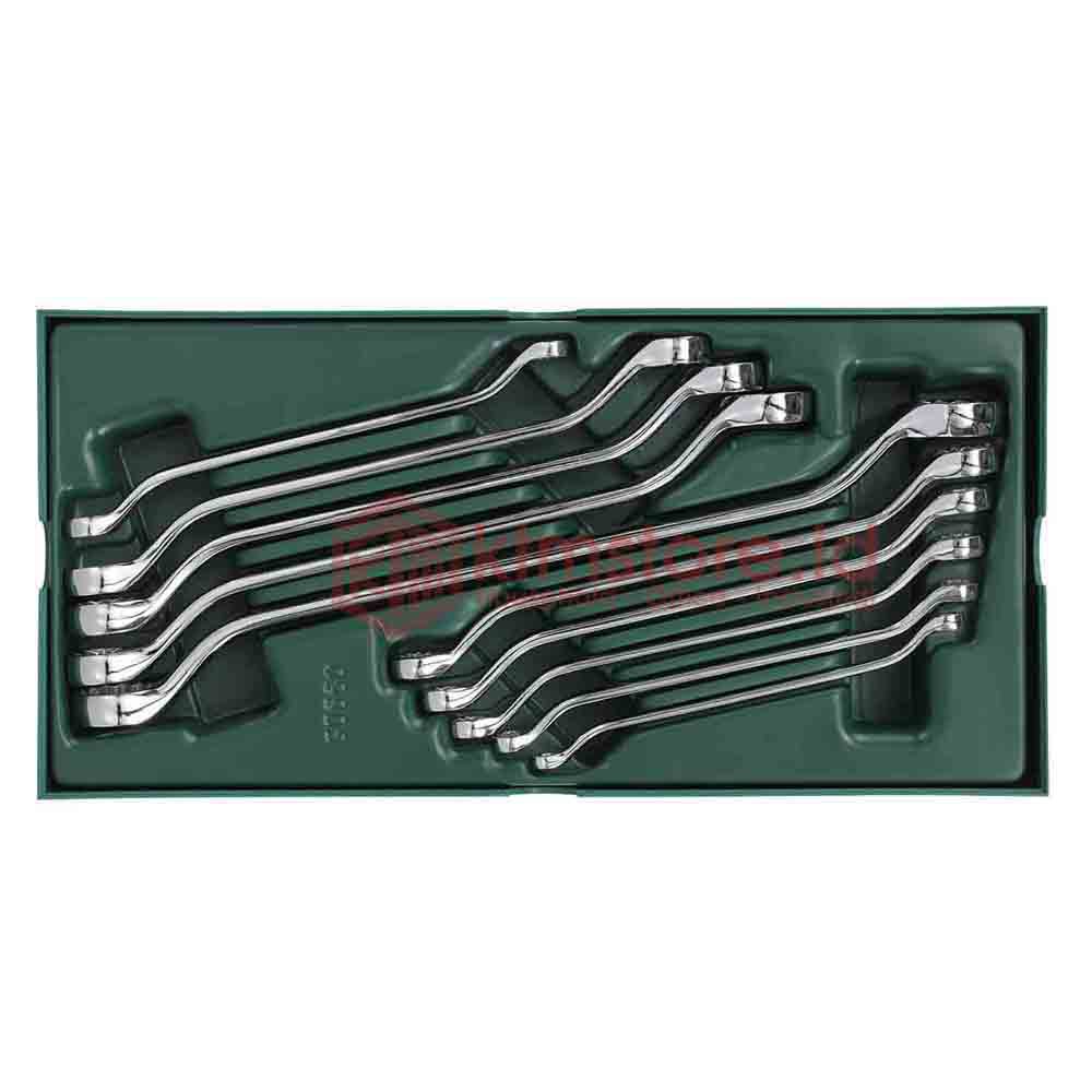 SATA Kunci Ring Double Set 10 pcs Metric Tray Set 09905