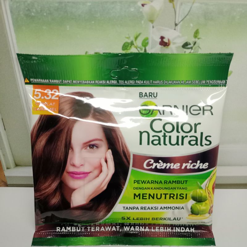 GARNIER COLOUR NATURALS Pewarna Rambut Bernutrisi