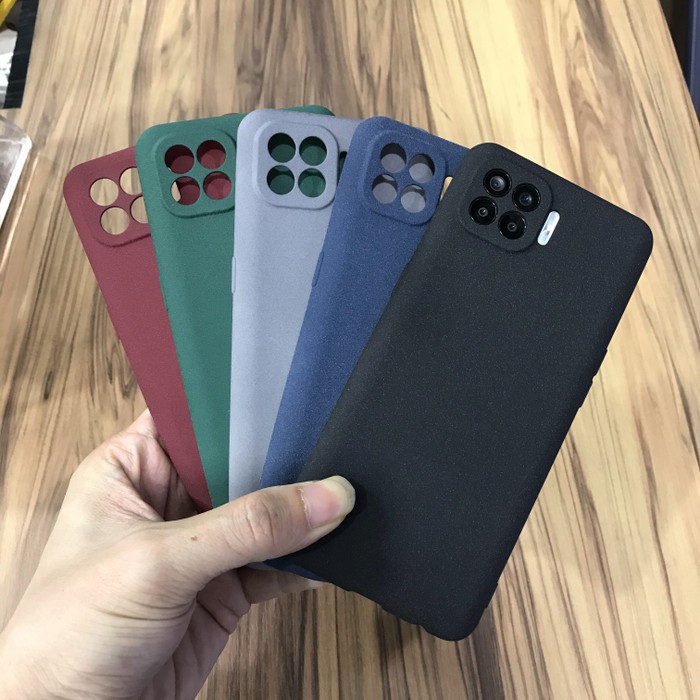 PREMIUM TPU SANDSTONE SOFT JELLY CASE CAMERA PROTECTOR OPPO F17 PRO