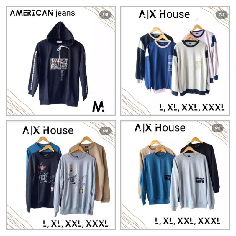 sweater AX dewasa
