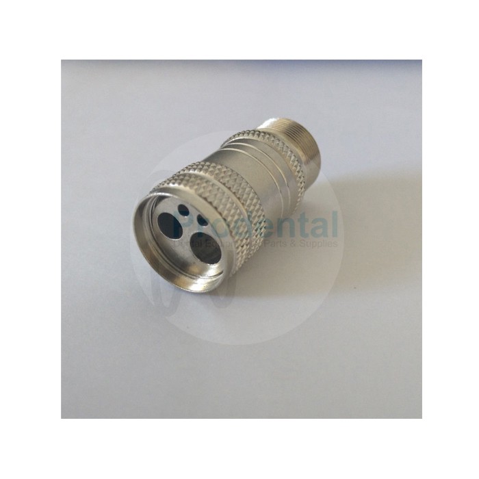 Dental konektor handpiece bur gigi 4 ke dental unit 2 hole / connector handpiece 4 to dental unit 2 hole