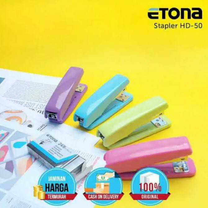 

Unik Stapler Etona Hd 50/ Stapler Besar Isi No.3 + Isi 1 Bar Gilaa!!!
