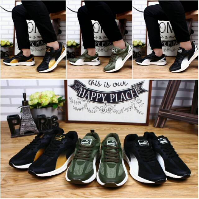 Sepatu Puma Ignite Stripe Man Sport 502100