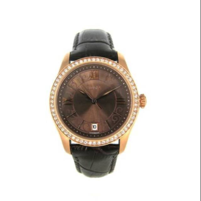 BONIA B839-3541 ROSEGOLD BROWN LEATHER STRAP ORIGINAL