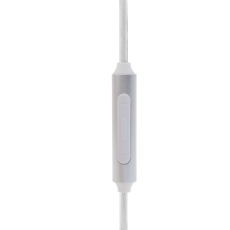 Btsg Kabel Audio Jack 3.5mm Male Dengan Mic + Kontrol Volume Untuk Headphone