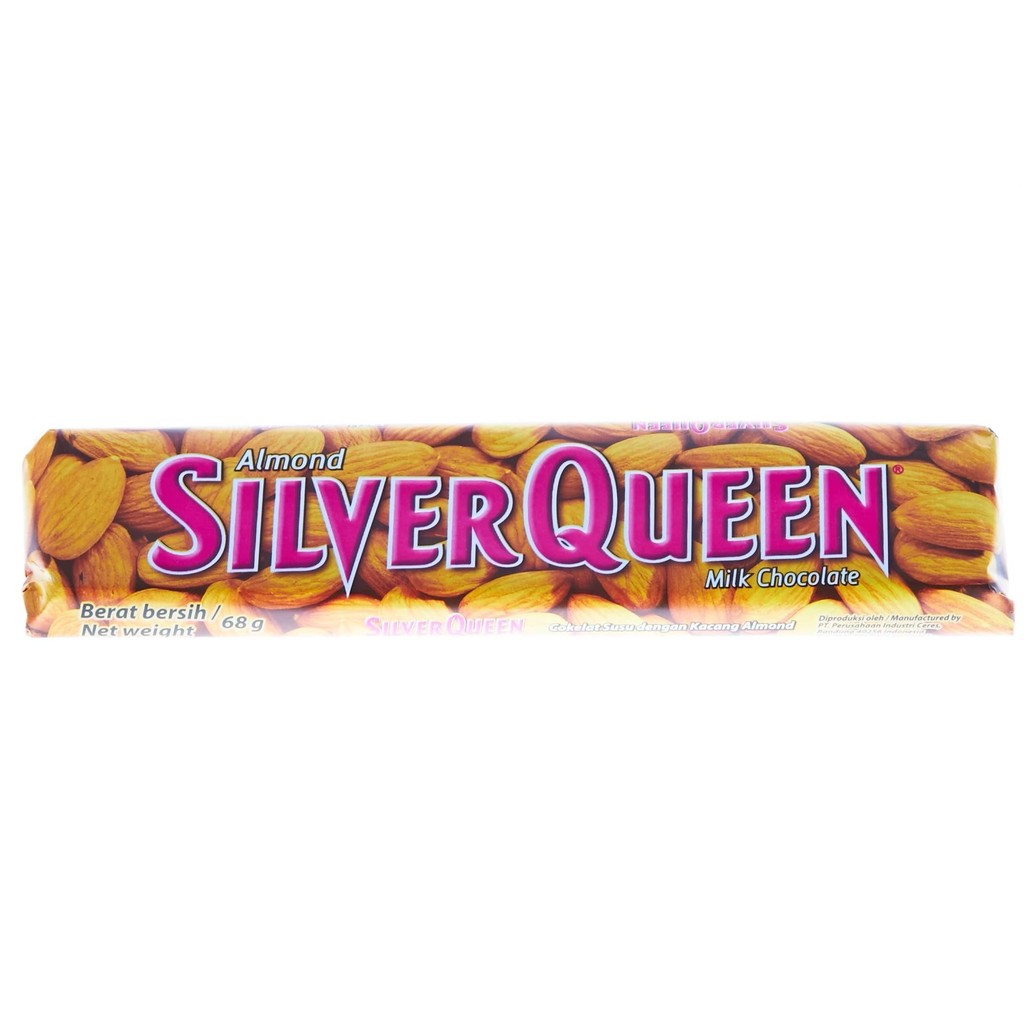 

SILVER QUEEN Almond Milk Chocolate 58g ACCJKT