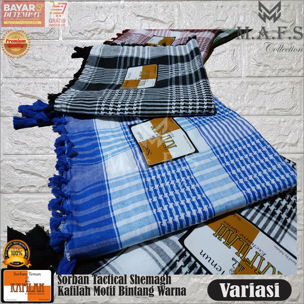 SORBAN TACTICAL SORBAN HAJI KAFILAH MOTIF