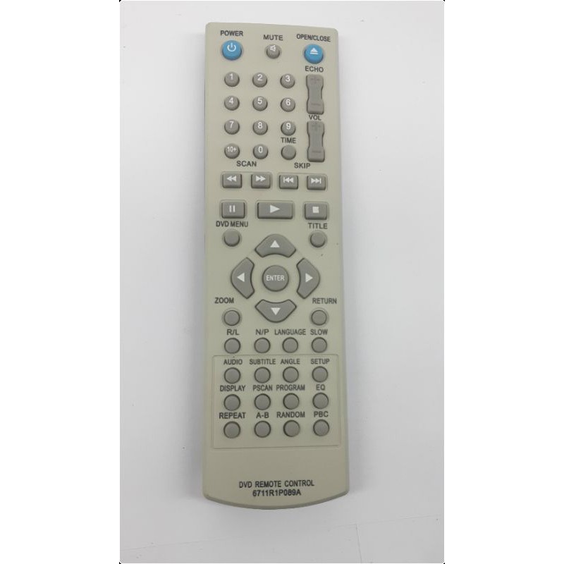 Remot. remote Dvd LG control 6711RP089A