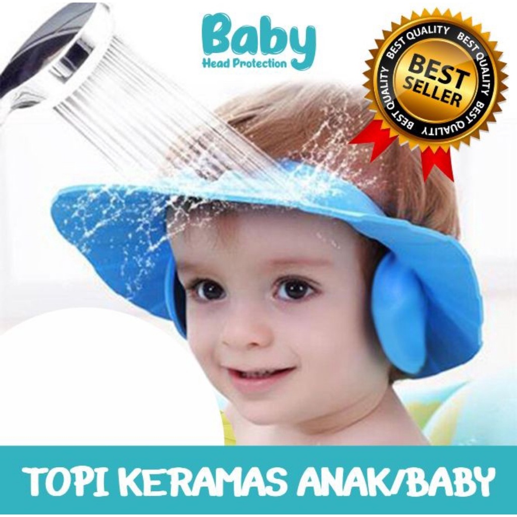 Topi Keramas dengan Penutup Telinga