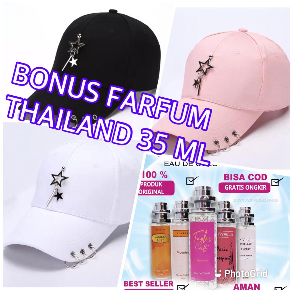 COD (BONUS FARFUM THAILAND 35 ML),,,TOPI RING KPOP BINTANG | TOPI ANTING BINTANG KPOP | TOPI RING KPOP ANTING | TOPI RING KPOP MURAH | TOPI PRIA TOPI WANITA