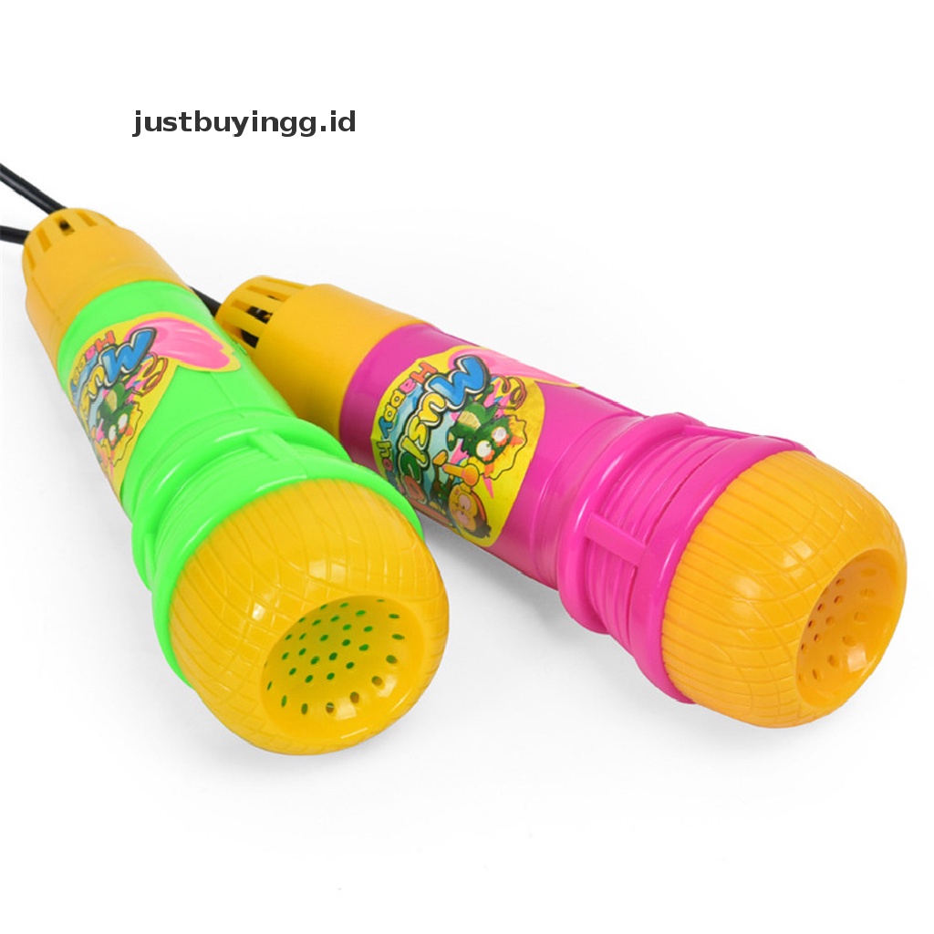 Justbuyingg.Id Mainan Microphone Echo Pengubah Suara Untuk Hadiah Ulang Tahun Anak 0-0 - 0 &quot;