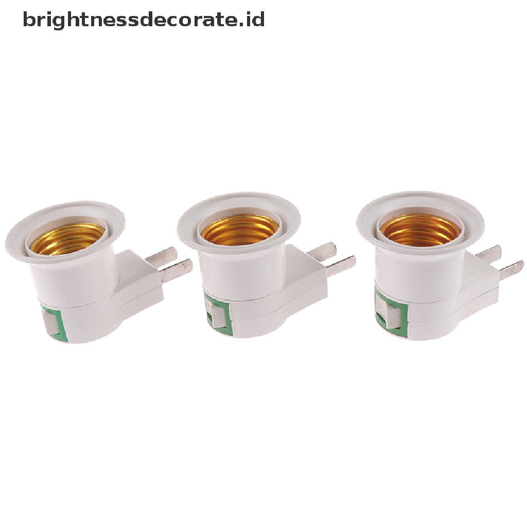(Birth) Fitting Lampu E27 Dengan Plug Us