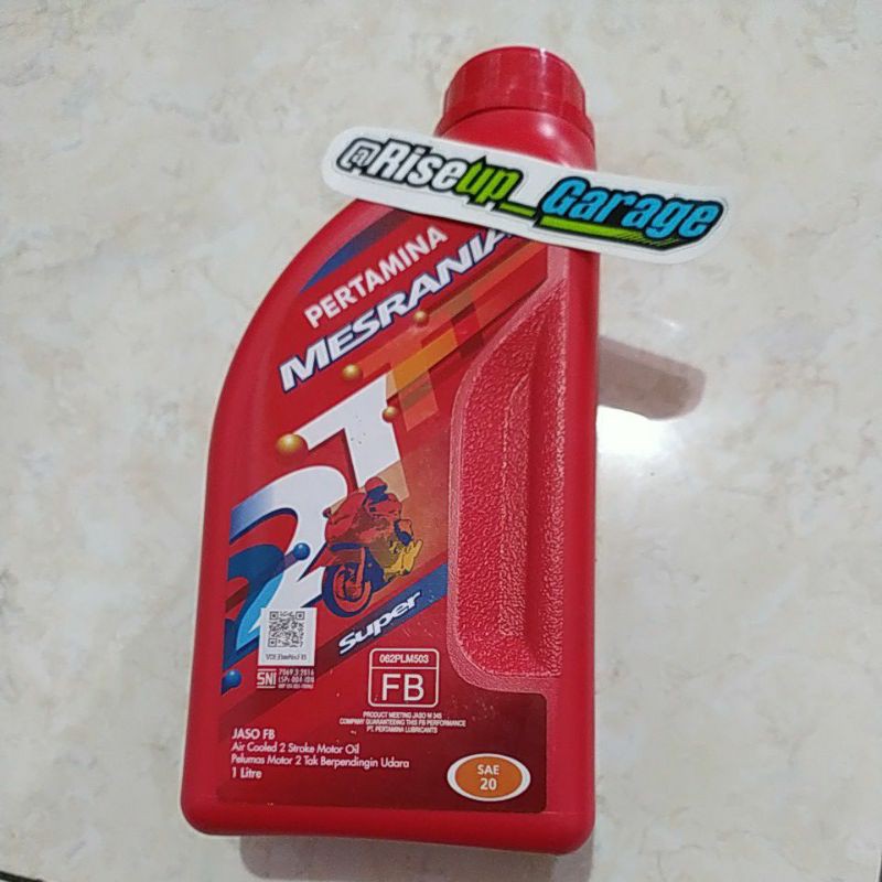 oil oli mesrania mesran 2T super cocok buat touring aman dimesin