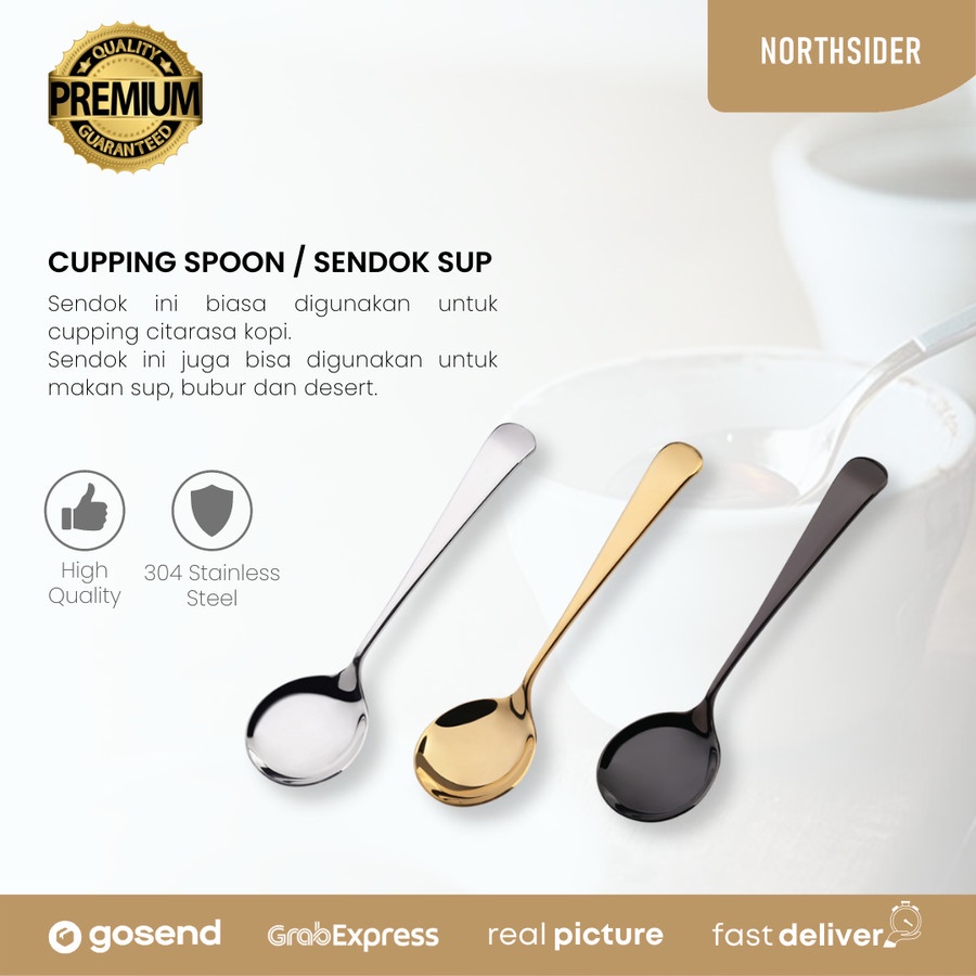 SENDOK KOPI - SUP - SOUP | COFFEE CUPPING SPOON SC001