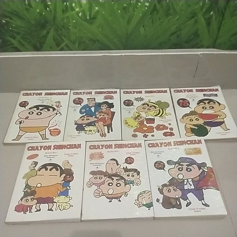 Komik Set Crayon Shinchan