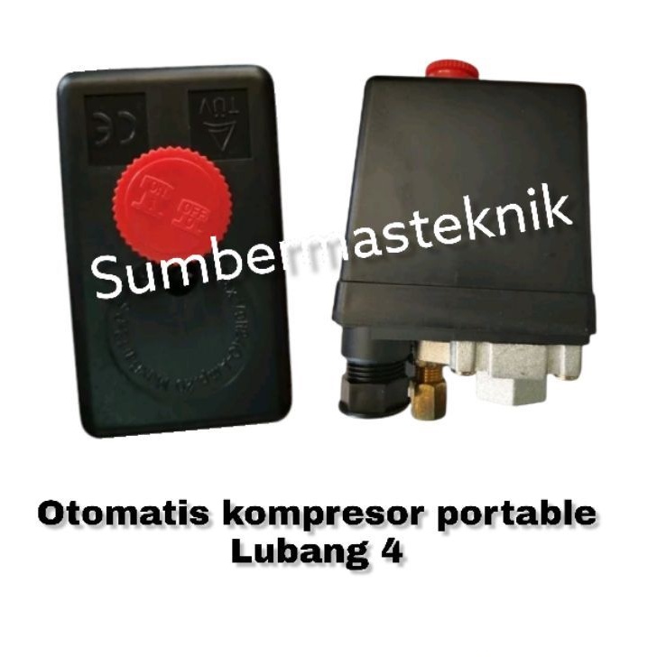 otomatis kompresor 1 phase lubang 4 presure switch compresor 1 phase