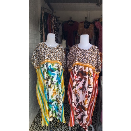 dres kaftan dior/leopard