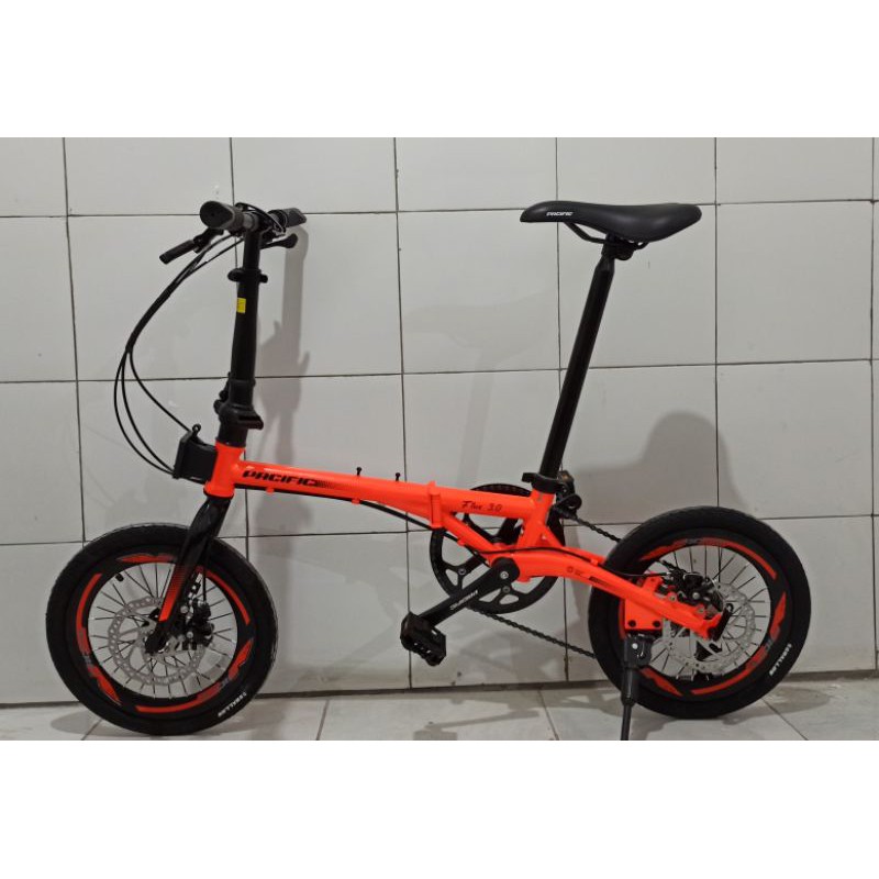 Sepeda lipat Pacific Flux 3.0 bukan element troy fnhon pikes gust noris ecosmo pikes gen 2