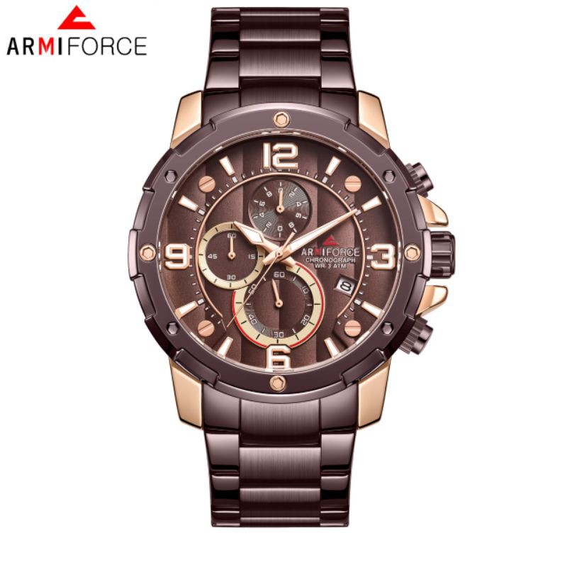 Jam Tangan Pria Armiforce Original New Water Resist Garansi 1 Tahun