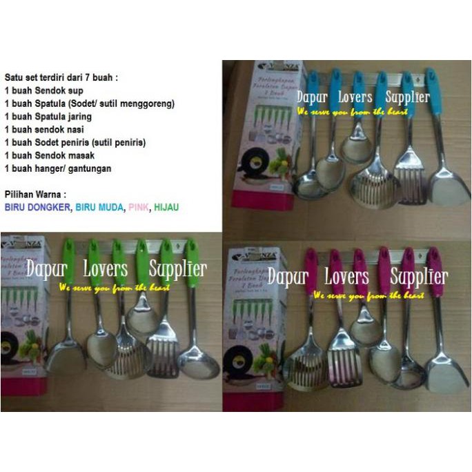 DISKON VICENZA KITCHEN TOOLS COLOURS, VICENZA PERLENGKAPAN MASAK PERALATAN MEMASAK