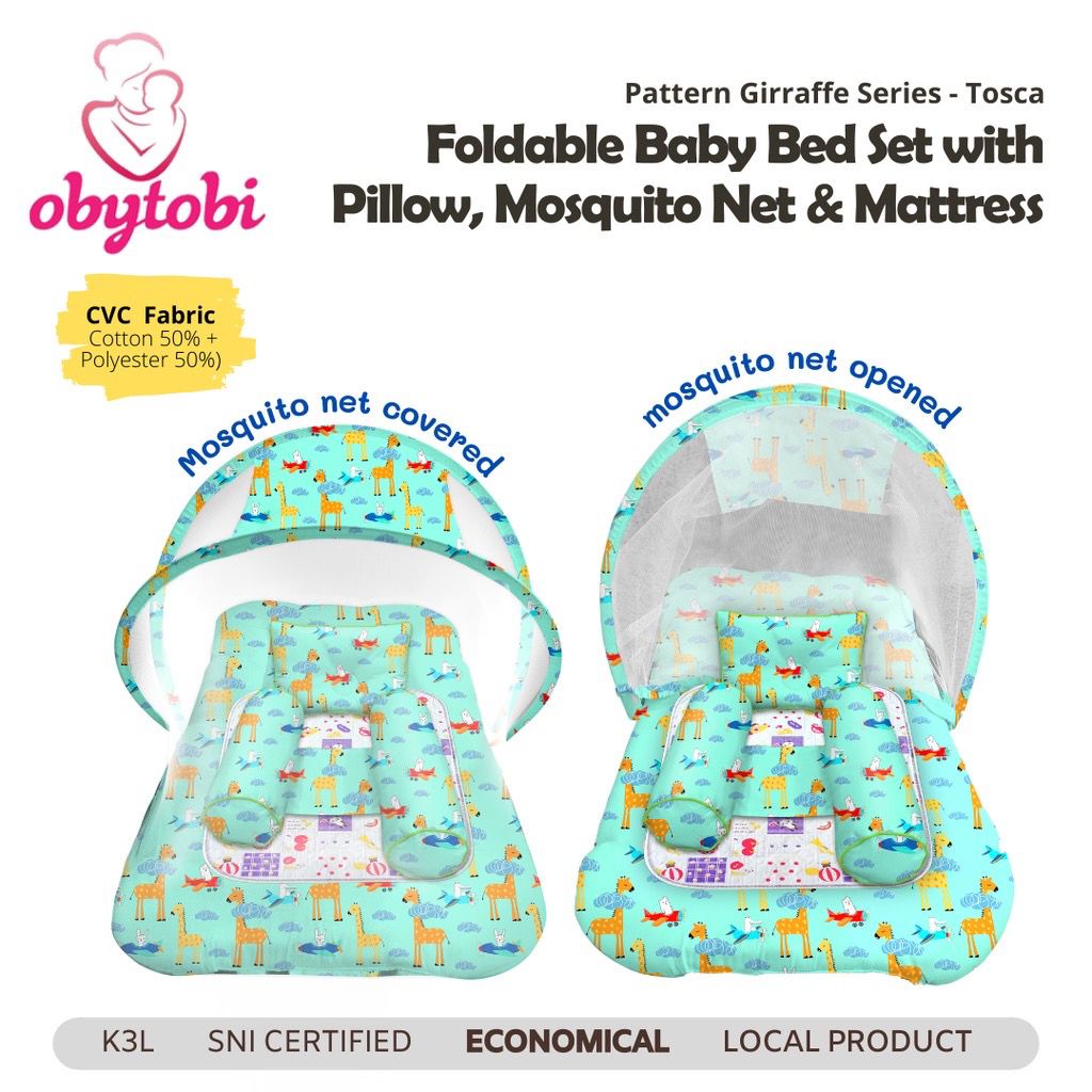 Obayito Kasur Kelambu Baby Set - Kasur bayi