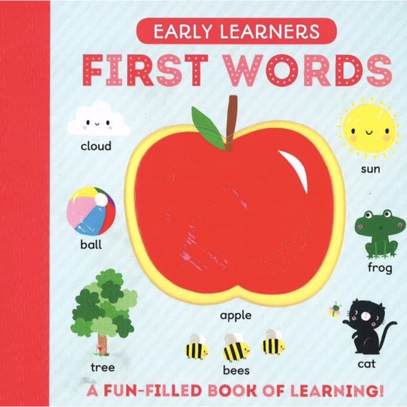 Early Learners First Words Import Boardbook