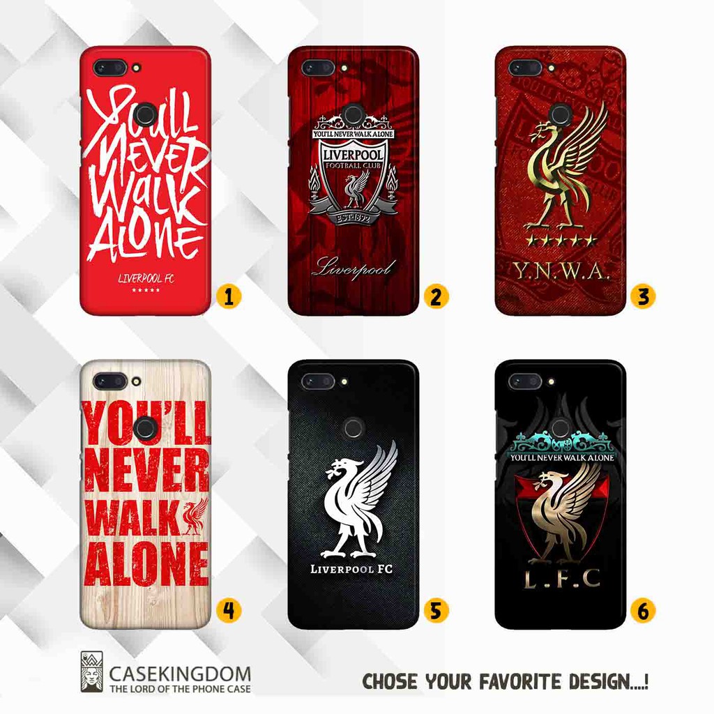 Premium Custom Case Xiaomi Mi 8 Lite Liverpool Casing Hardcase Full Print