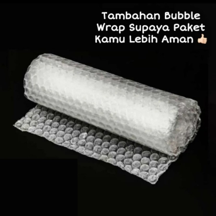 

Tambahan Bubble Wrap Packing Extra Aman
