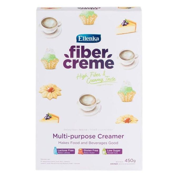 

[[BISA COD]] ELLENKA FIBER CREME MULTI PURPOSE CREAMER 450GR TERLENGKAP Kode 1147