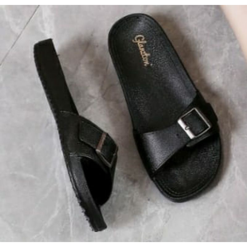 Sandal Selop Wanita Lidya Satu Ban Import F2153J