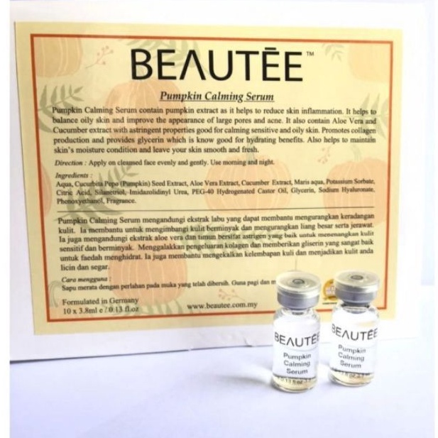 BEAUTEE PUMPKIN CALMING SERUM / 1BJ BEAUTEE PUMPKIN CALMING