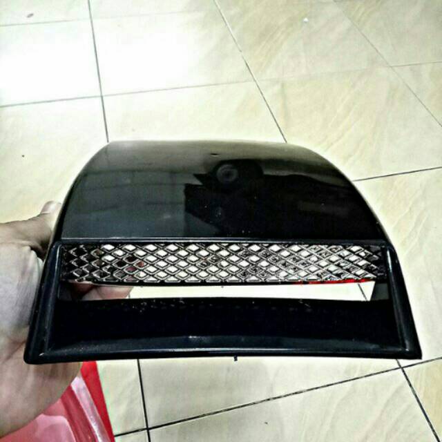 Air Flow Air Scoop Hitam Universal Cocok Untuk Semua Tipe Mobil Kecil Keren