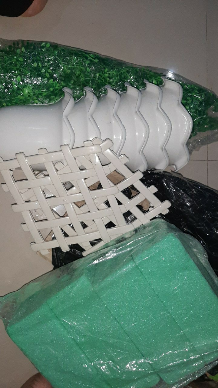 Paket Murah Juntai Saga Putri+wajik Breket/ Daun Plastik/ Daun Hiasan/ Daun Dekorasi/ Bunga Florist