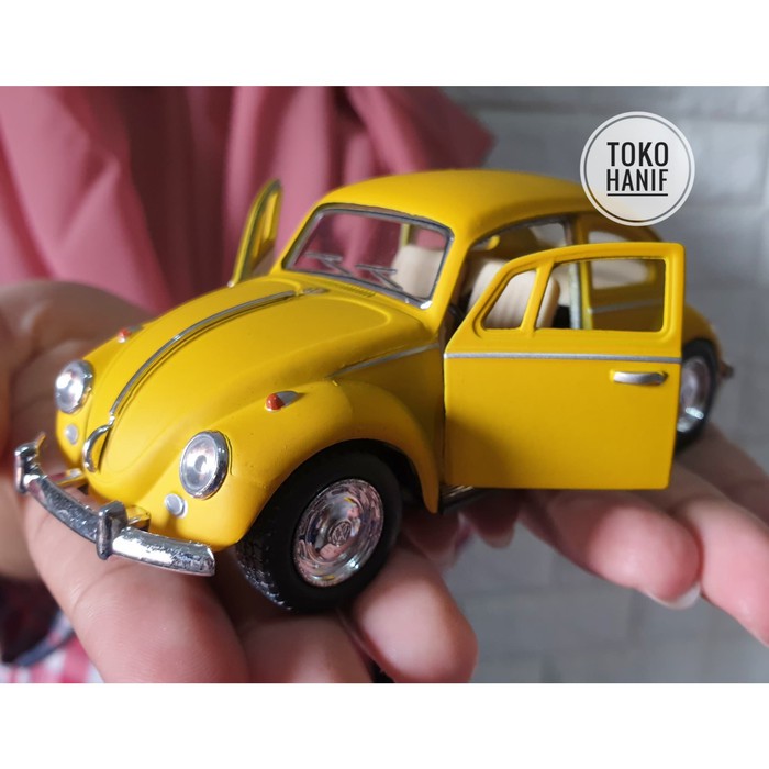 Diecast Miniatur Replika Mobil Antik Vw Beetle Shopee Indonesia