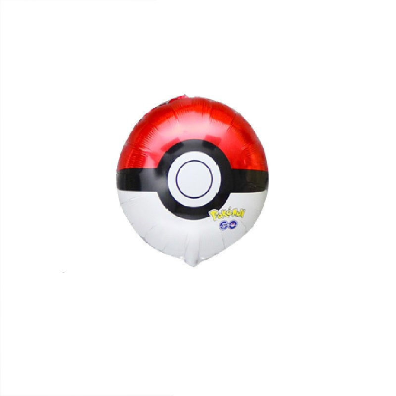 5pcs/lot Kartun Pokemon Pikachu Balon Mainan Saku Elf Ball Figurine Untuk Perlengkapan Pesta Festival Anak Hadiah